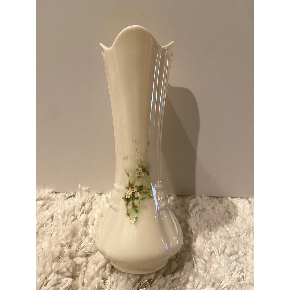 Donegal China Tall Vase Green Flower